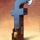 Image for article titled These illustrations perfectly make fun of our obsession with Facebook